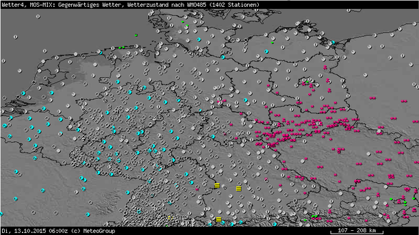 MOS-MIX Wetter 13.10.15 6 UTC