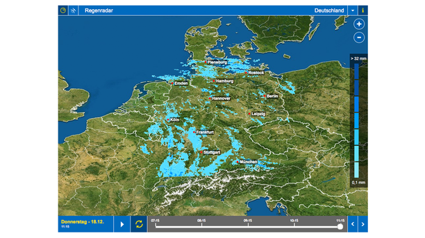Niederschlagsradar