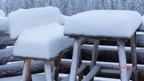 Neuschnee Alpen