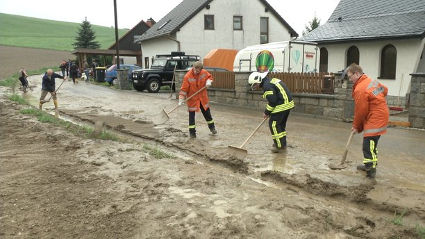 Schlammlawine Sachsen 2014