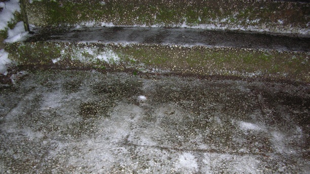 Eis an der Treppe, Minden-Lübbecke