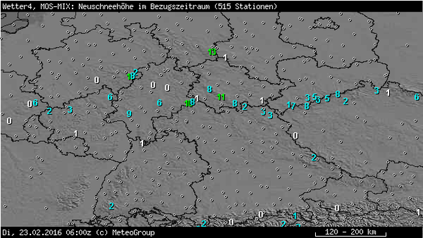Wetterlage Fronten Nacht zum Donnerstag