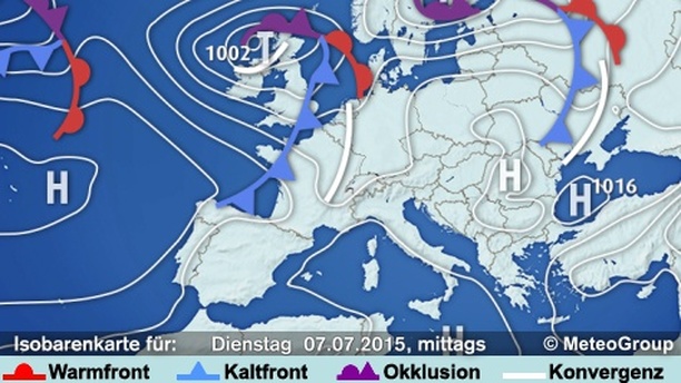 Unwetterzentrale Wetterlage