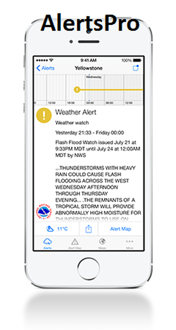 WarnApp AlertsPro