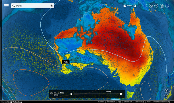 MeteoEarth.com West-Australia Thunderstorms