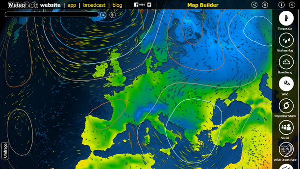 MeteoEarth.com Screenshot