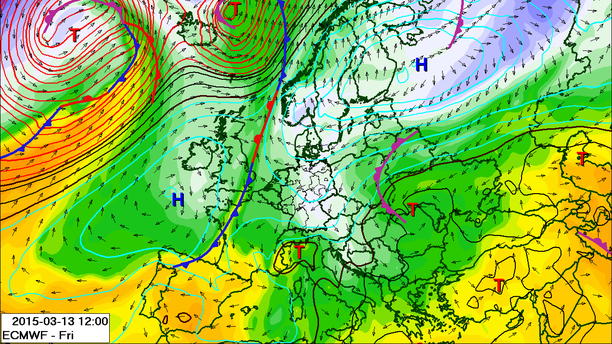 Wetterlage 13.03.15