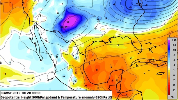 Temperatursturz USA