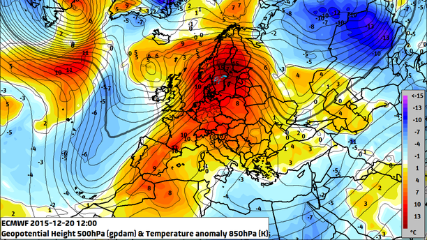 Abweichung 850 hPa 20.12.15
