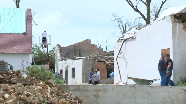 Tornadoschäden Gebenhofen 13. Mai 2015