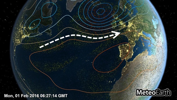 Wetter Atlantik MeteoEarth.com
