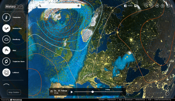 MeteoEarth.com Wetter aktuell