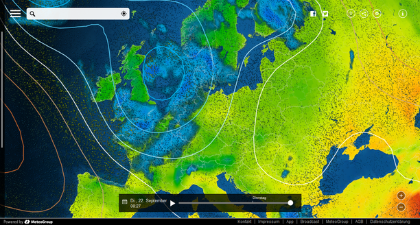 Wetter Dienstagmorgen