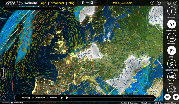 MeteoEarth.com Wetter aktuell