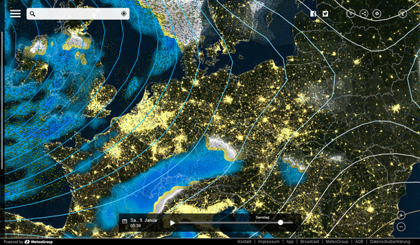 Niederschlag MeteoEarth.com
