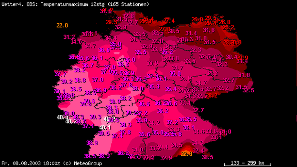 Hitze durch MICHAELA am 08.08.2003