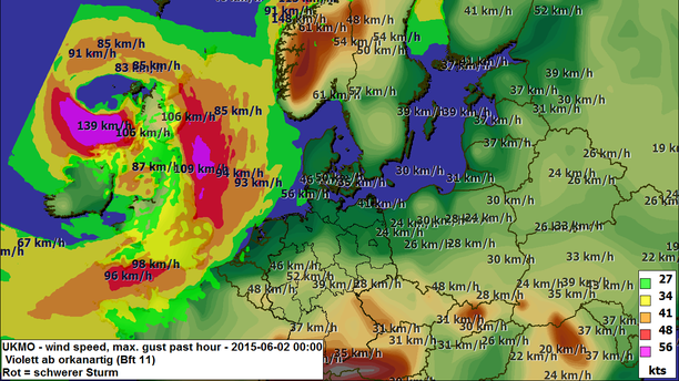 Prognose Böen 1-stündig bis 02.06.15 00 UTC