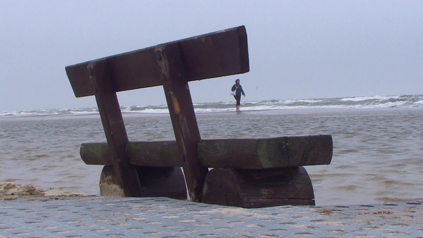 Nasser Herbst in Warnemünde?