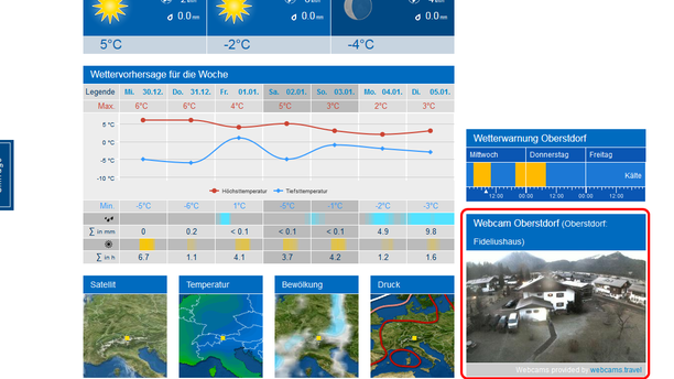 Wetter Garmisch-Partenkirchen mit Webcam