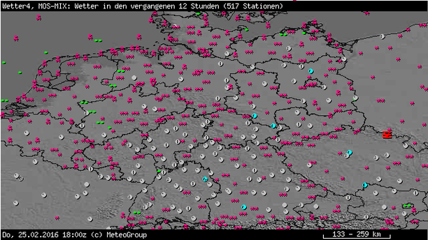 12-Stunden-Wetter Donnerstag 25.02.16 tagsüber